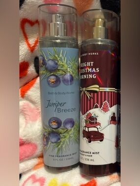 Bath & Body Works Juniper Breeze Fragrance Mist - Blue